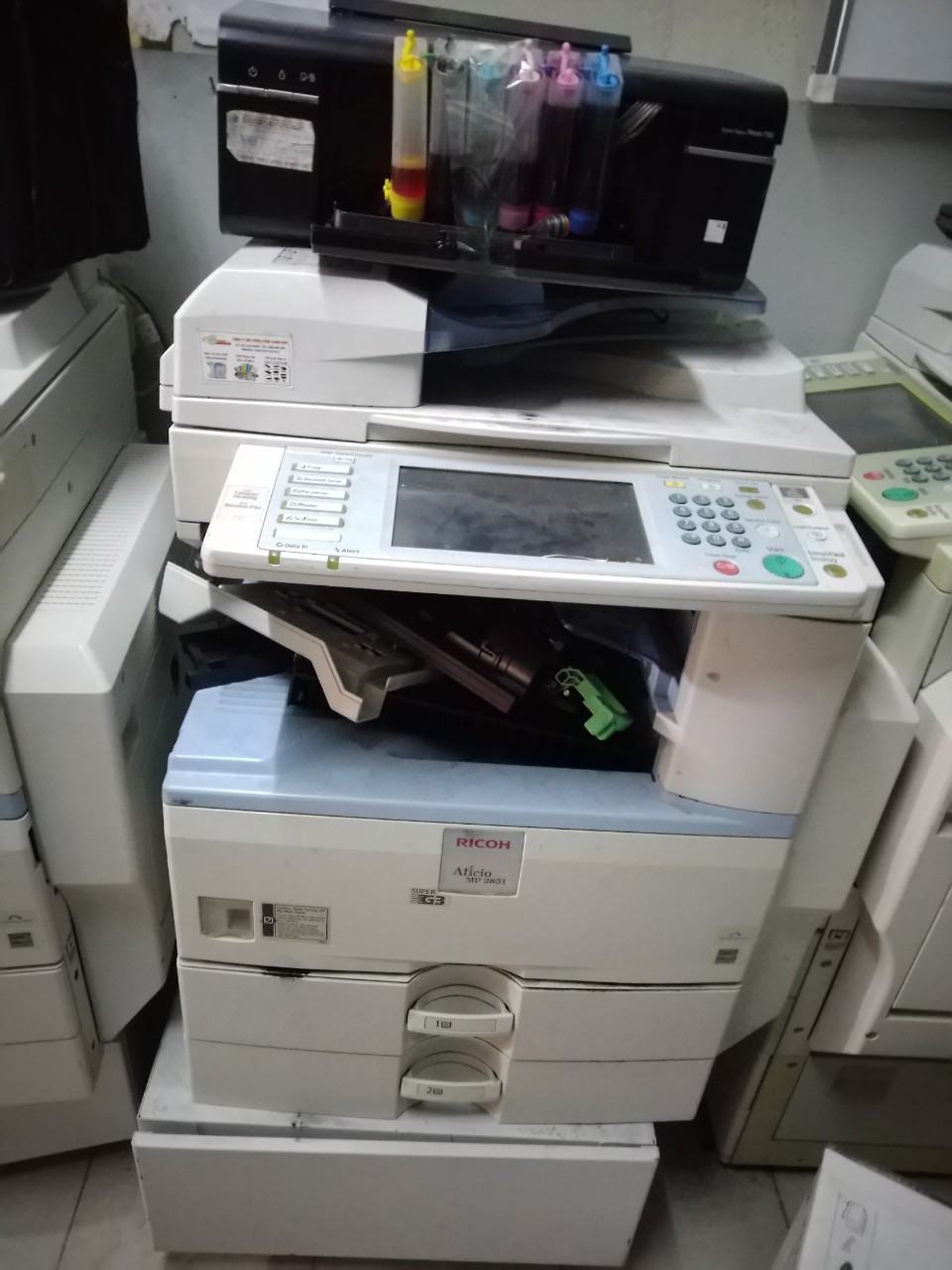 Dịch vụ bán và cho thuê máy photocopy, máy in tại các khu công nghiệp phía Bắc