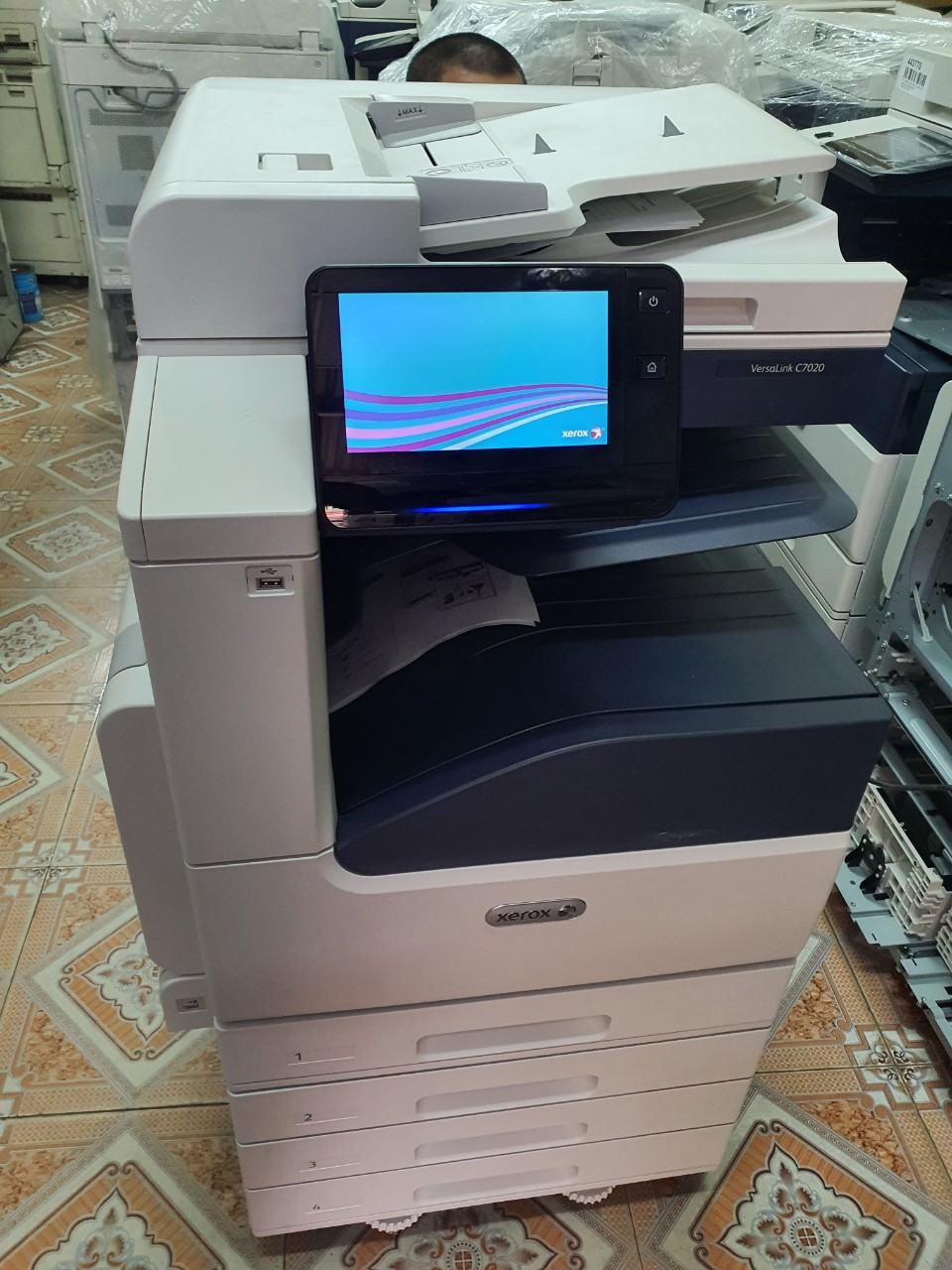 Cho thuê máy photocopy màu tại KCN Thăng Long