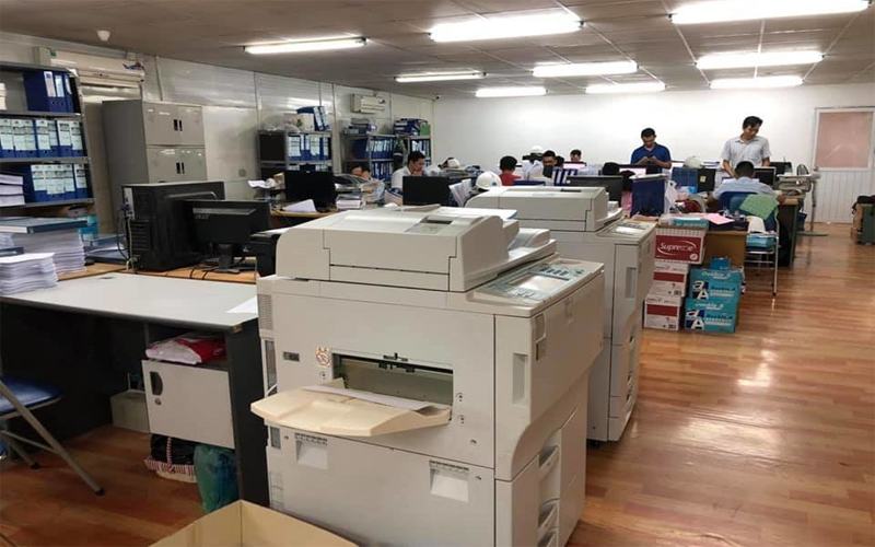 Cho thuê máy photocopy màu tại Hưng Yên