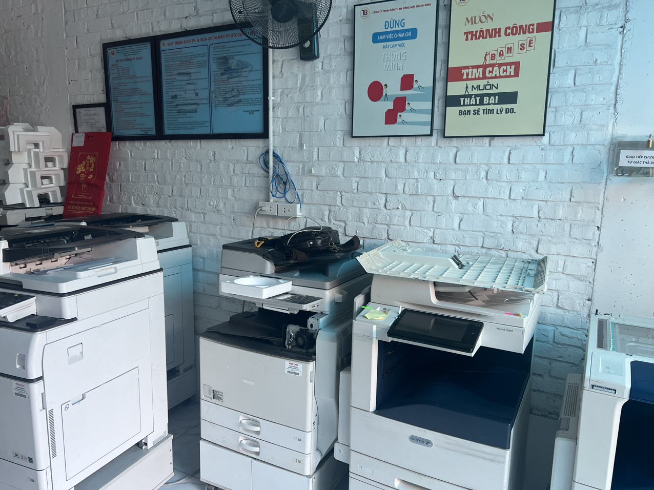 Cho thuê máy photocopy tại Hải Phòng, Hải Dương giá rẻ, uy tín, tận nơi