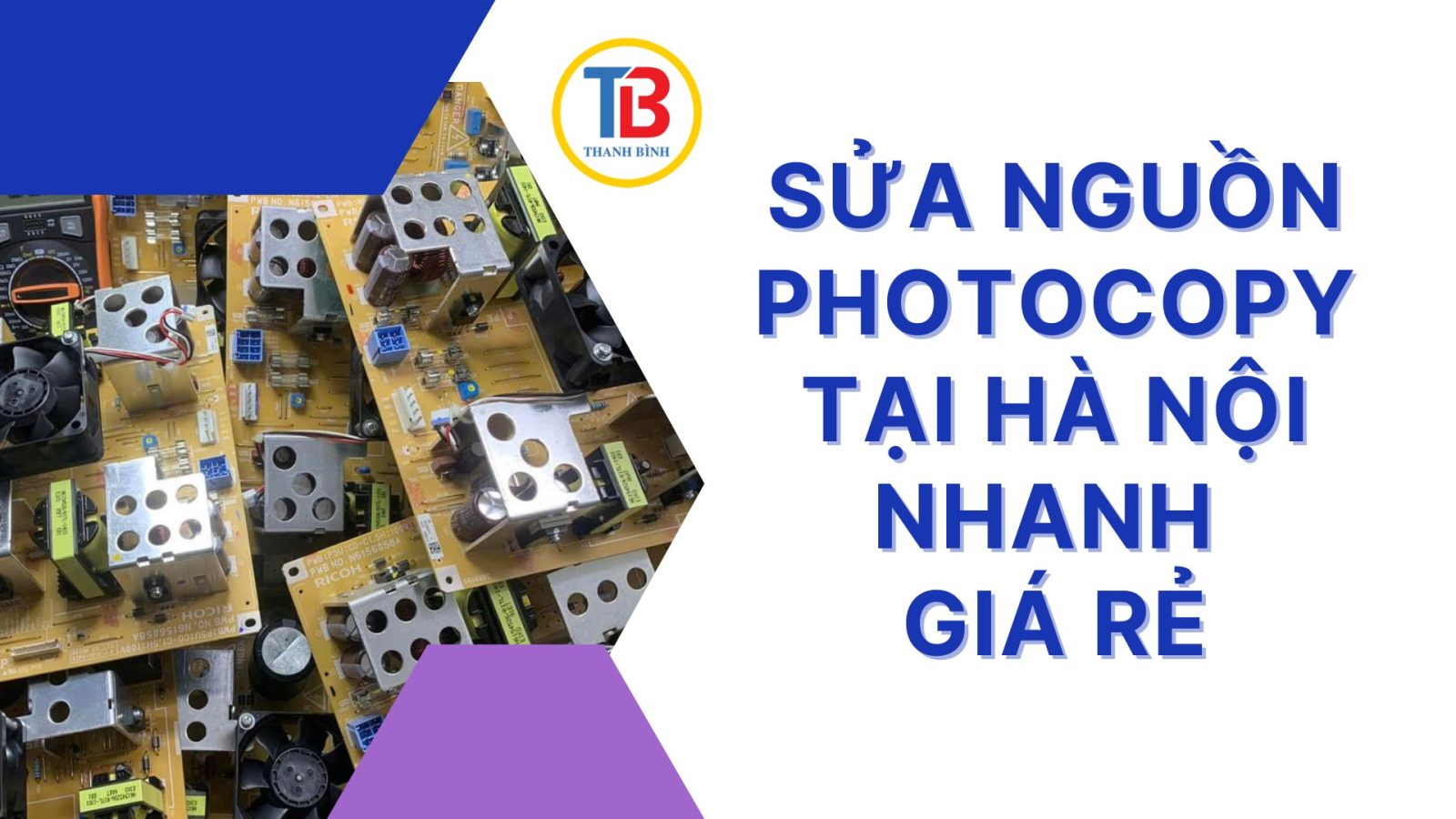 Sửa nguồn máy Photocopy tại Hà Nội Nhanh Chóng Giá Rẻ