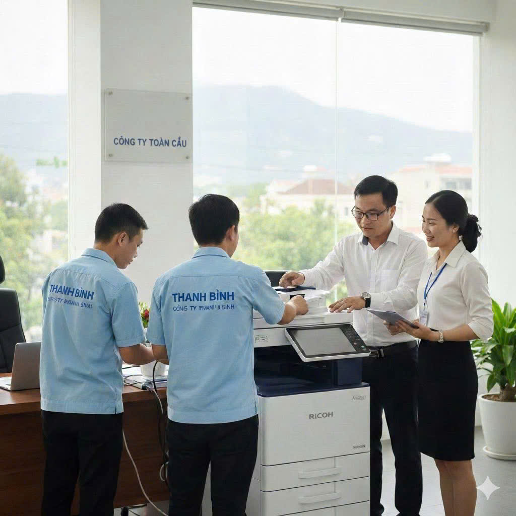 Ưu đãi cho thuê máy photocopy tại các khu Công Nghiệp Hà Nam- Ninh Bình