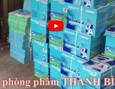 Video Bán văn phòng phẩm giá rẻ - chính hãng tại Hà Nội, Đổ mực máy in, cho thuê máy photo